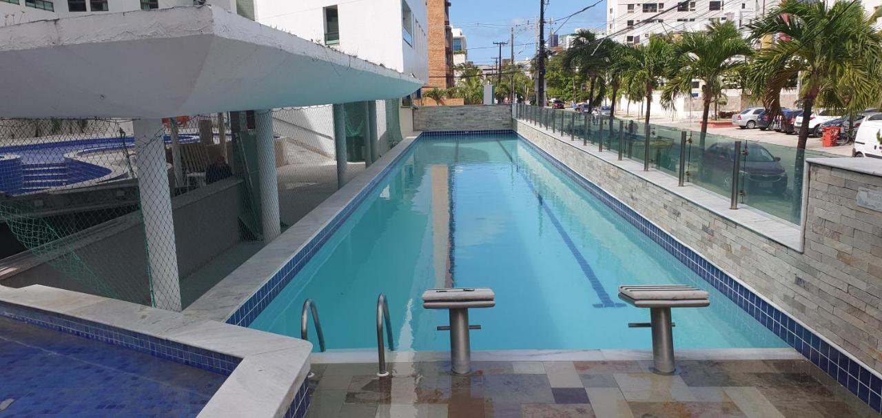 Luxor Tambau Ap 100 Metros Da Praia Com Vista Para O Mar Joao Pessoa Bagian luar foto