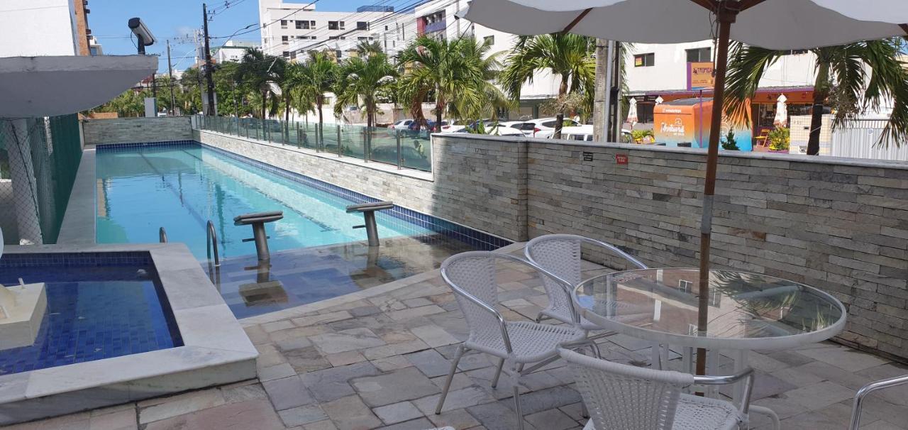 Luxor Tambau Ap 100 Metros Da Praia Com Vista Para O Mar Joao Pessoa Bagian luar foto